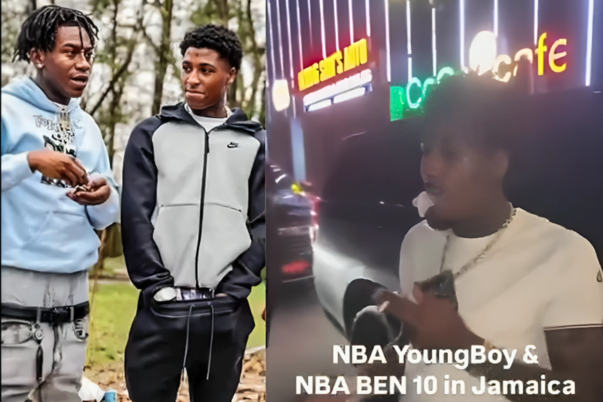 NBA YoungBoy and NBA Ben10 Reunite in Jamaica After 5 Years of Separation