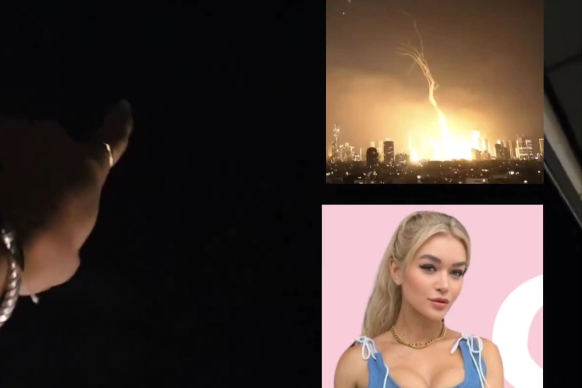 Tel Aviv Streamer Mistook Iranian Missile Attack for Fireworks: Viral Video Sparks Outrage