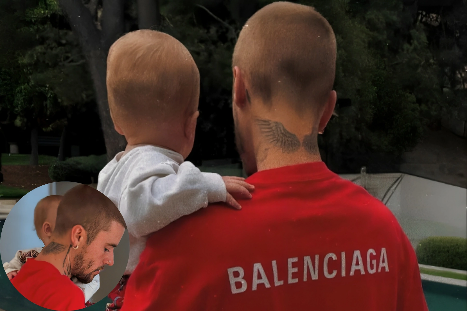 Justin Bieber shares new photos with his son