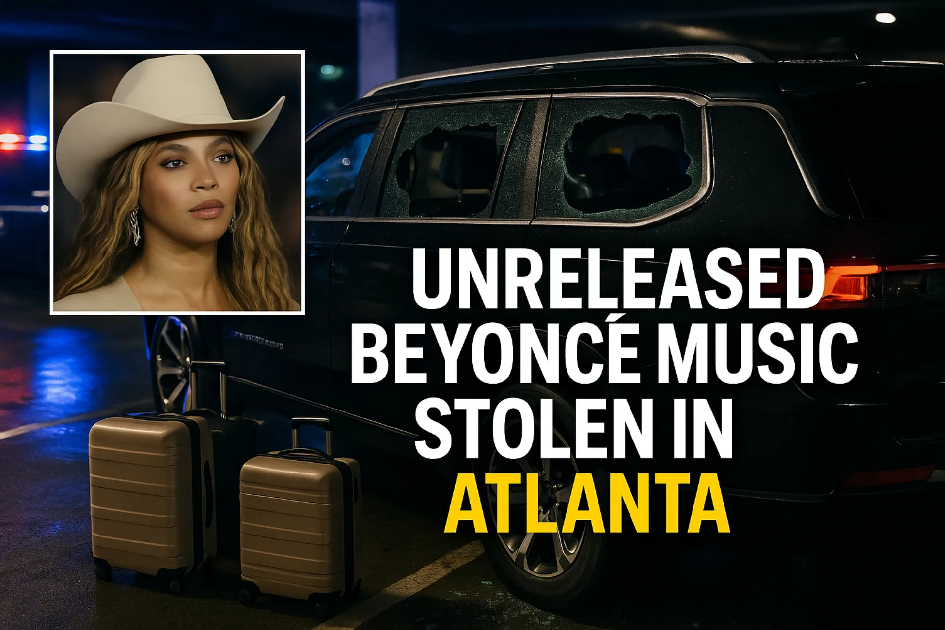 Unreleased Beyoncé music and top-secret show plans stolen