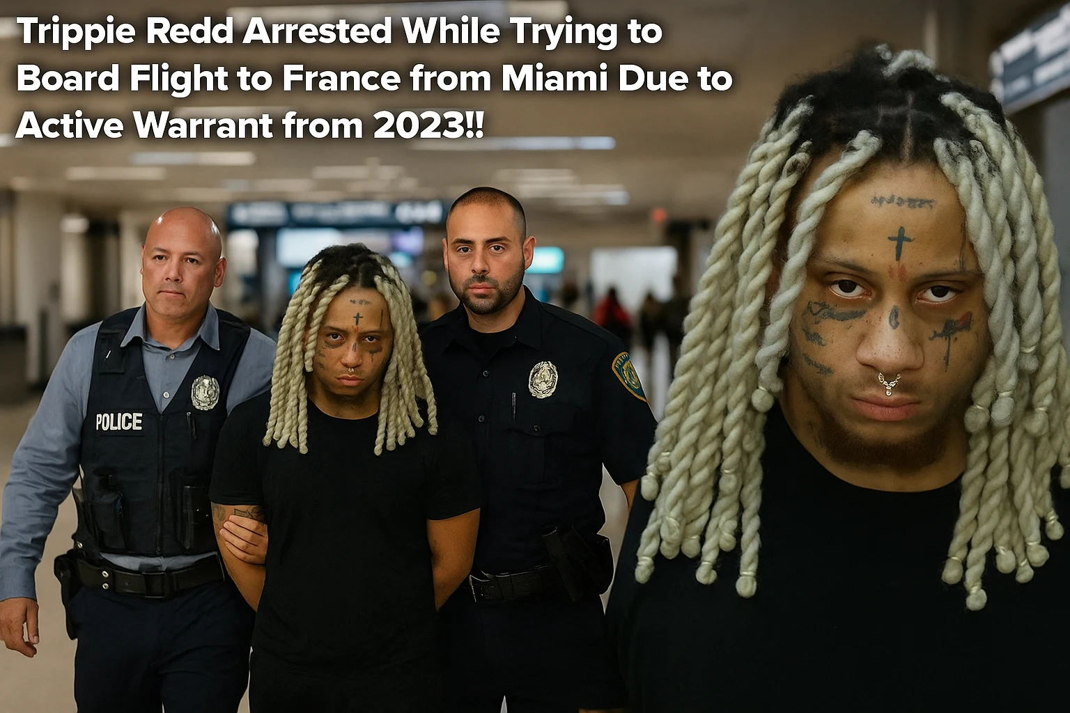 Trippie Redd arrested