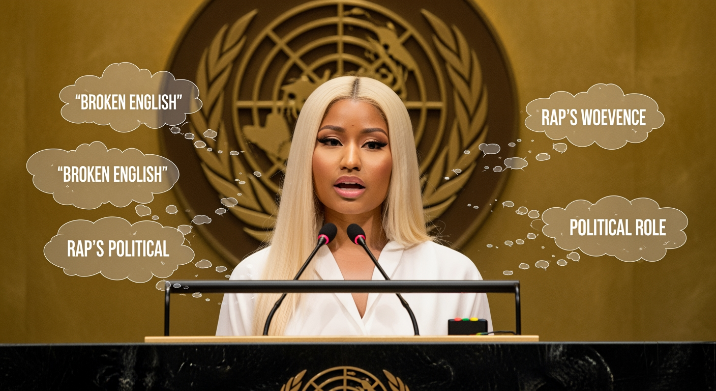 Nicki Minaj UN Backlash: ‘Broken English’ Sparks Debate