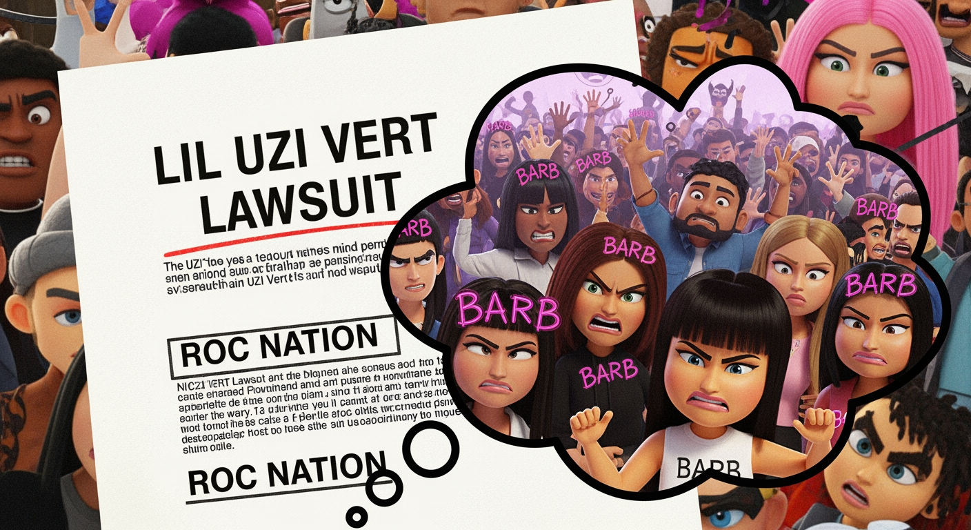 Roc Nation in Lil Uzi Lawsuit Fuels Nicki Minaj Barbz Fury