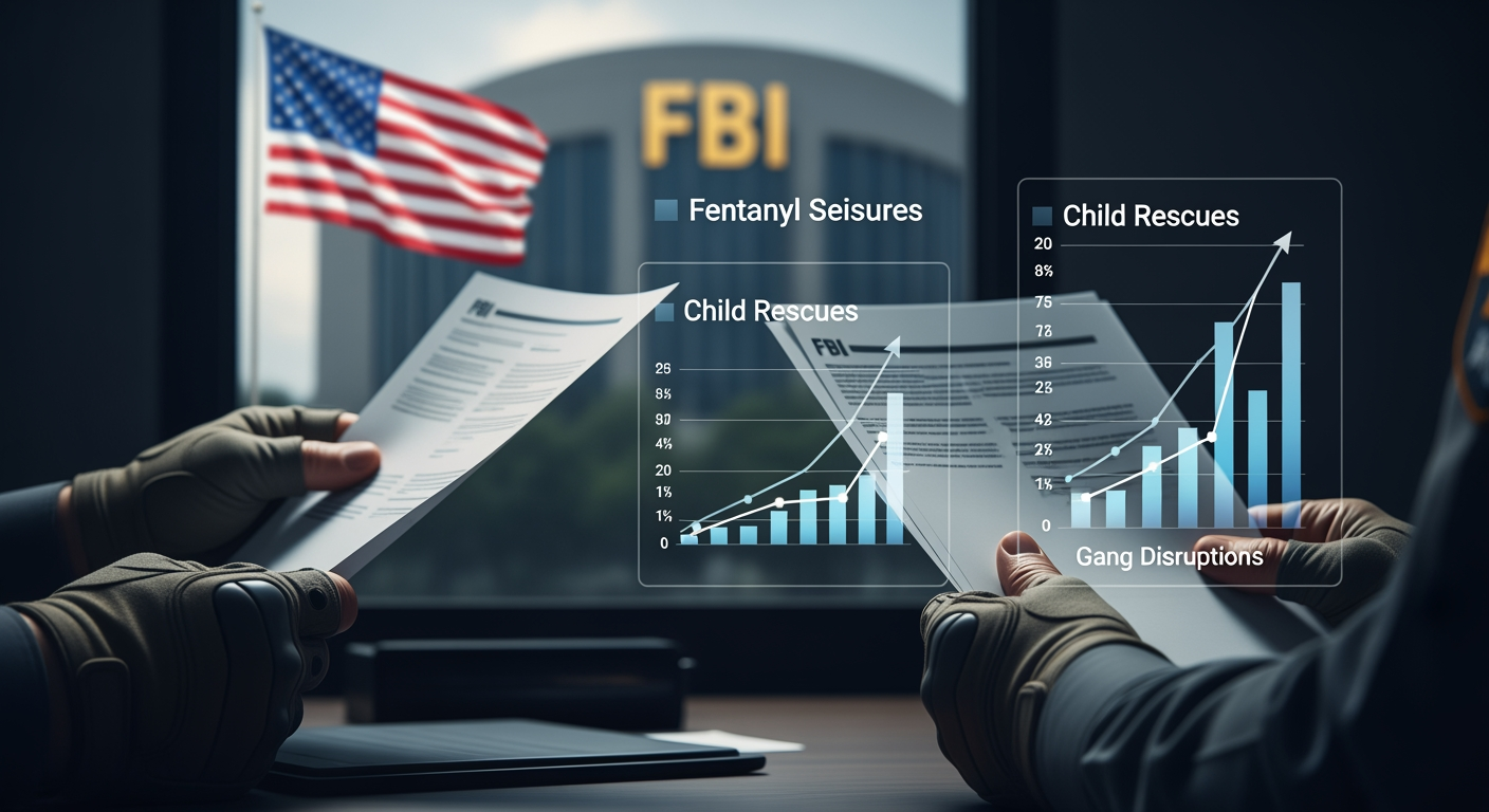 FBI 2025 Crime Stats: Major Gains Linked to Trump-Era Policies
