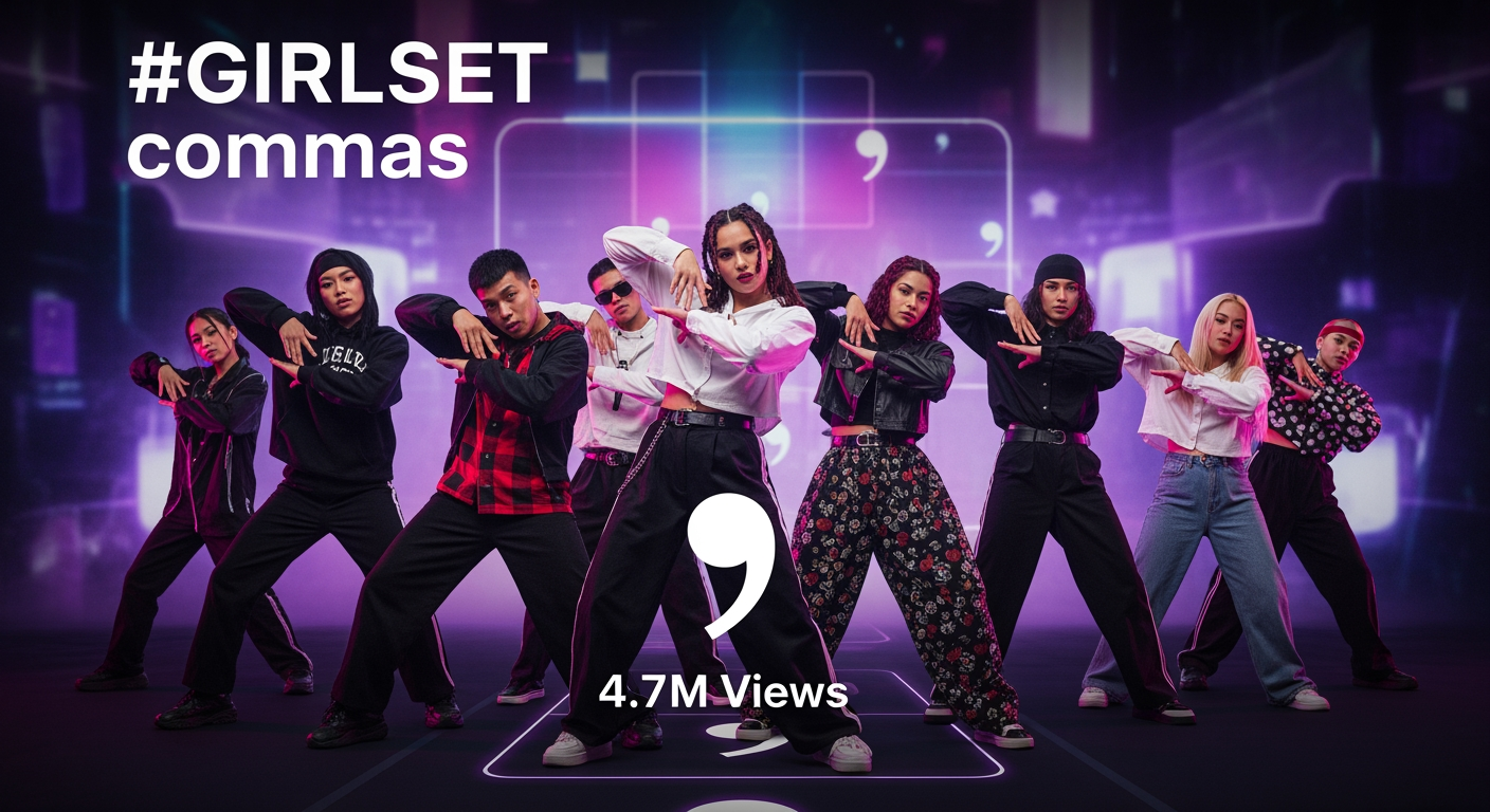 #GIRLSET Dance Trend Explodes on TikTok, Hits 4.7M Views