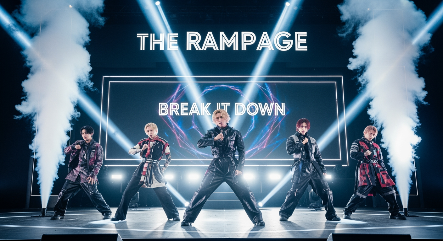 THE RAMPAGE Sets ‘BREAK IT DOWN’ Release for January 2026