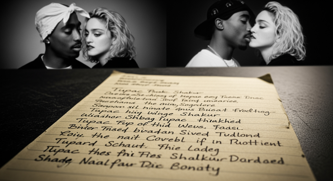 Tupac Breakup Letter to Madonna: Raw 1995 Fears Emerge