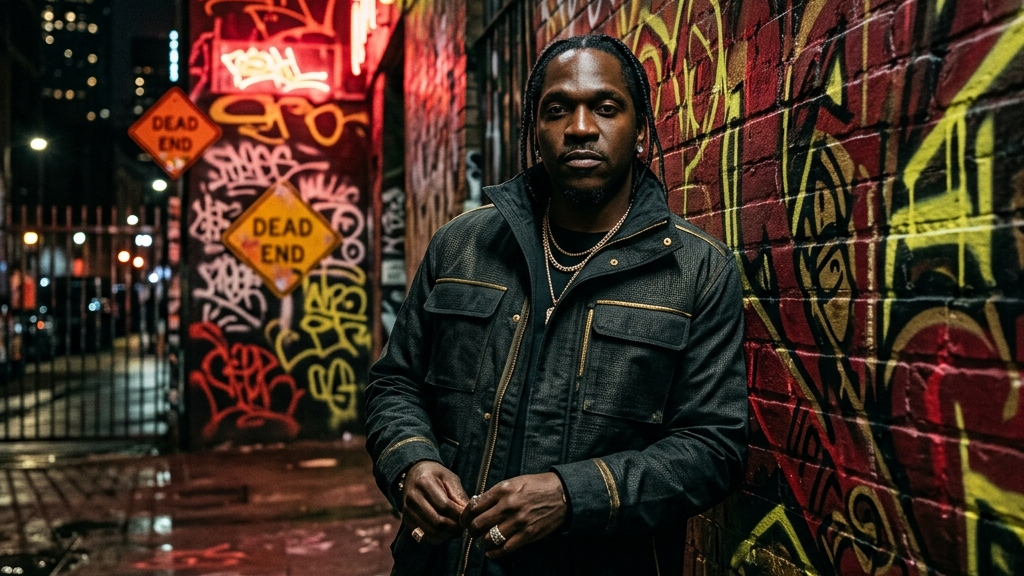 Editorial feature image for article: "Pusha T: Rap Diss Tracks Are "Dead" for Ending Careers" under Rap Beef category.