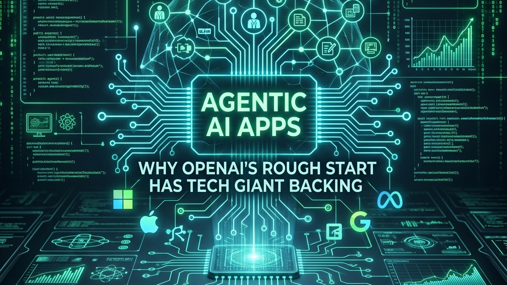 Agentic AI Apps: Why OpenAI’s Rough Start Has Tech Giant Backing