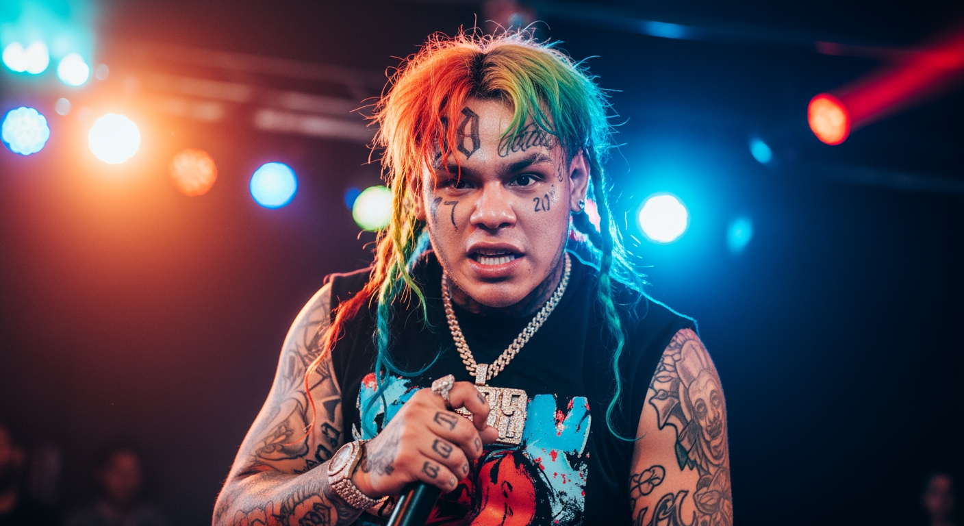6ix9ine Targets Kai Cenat's Ex Gigi in New 2025 Diss