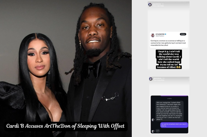 Cardi B’s Explosive Texts Leak: Blogger Alleges AriTheDon Slept With Offset