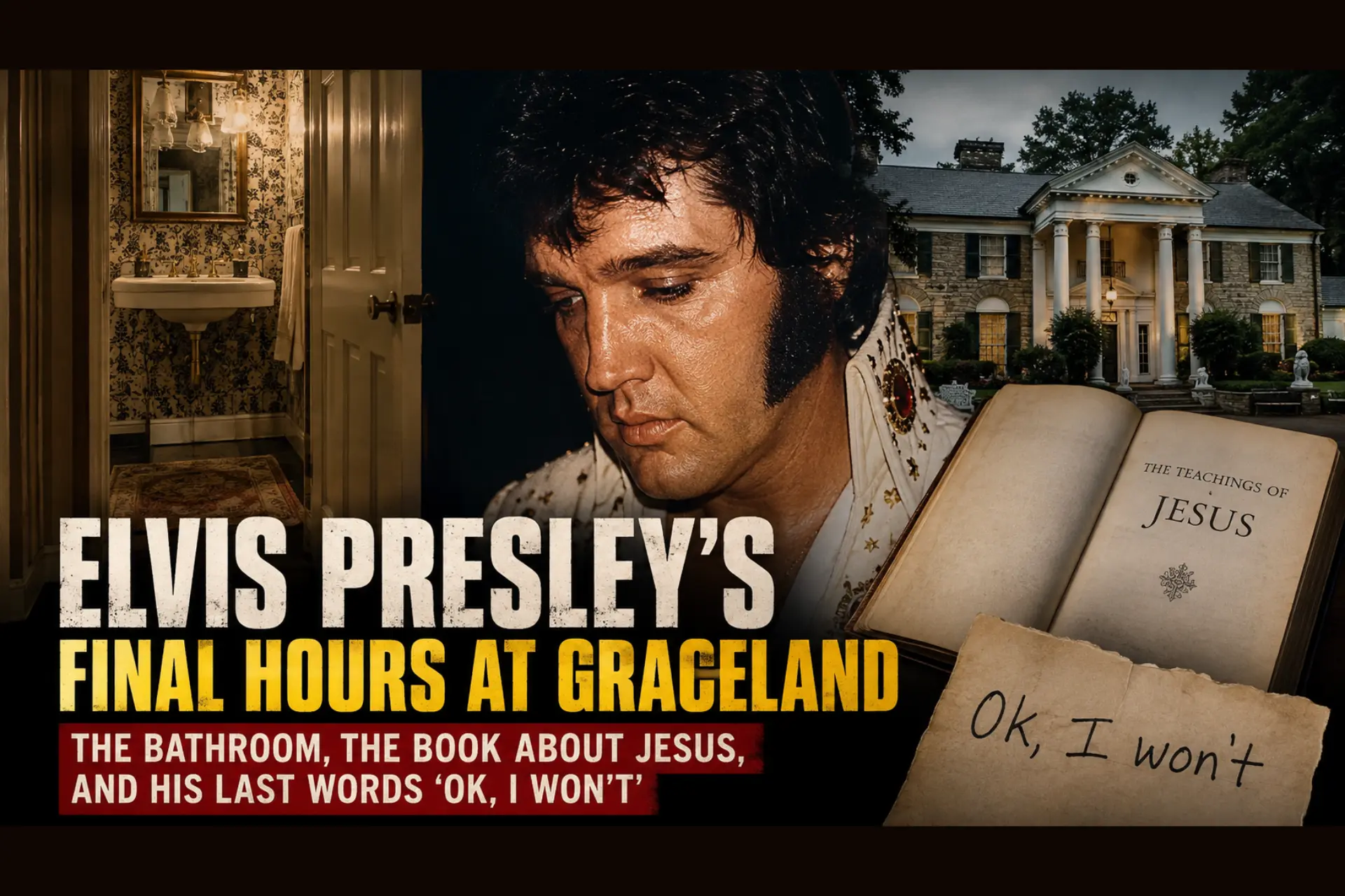 Elvis Presley death final hours