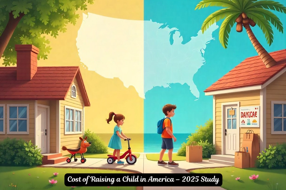 Cheapest us state to raise a child in 2025