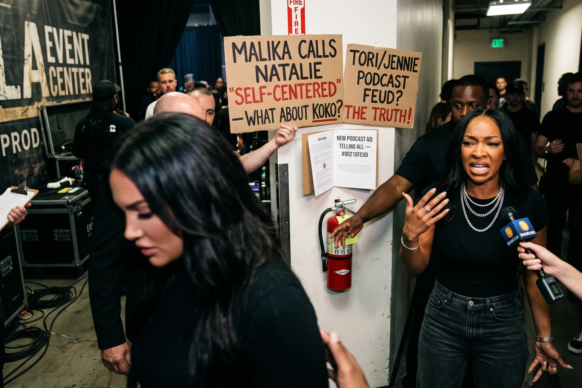Malika Haqq Slams ‘Self-Centered’ Co-Star Natalie Halcro on Virtual Reali-Tea Podcast
