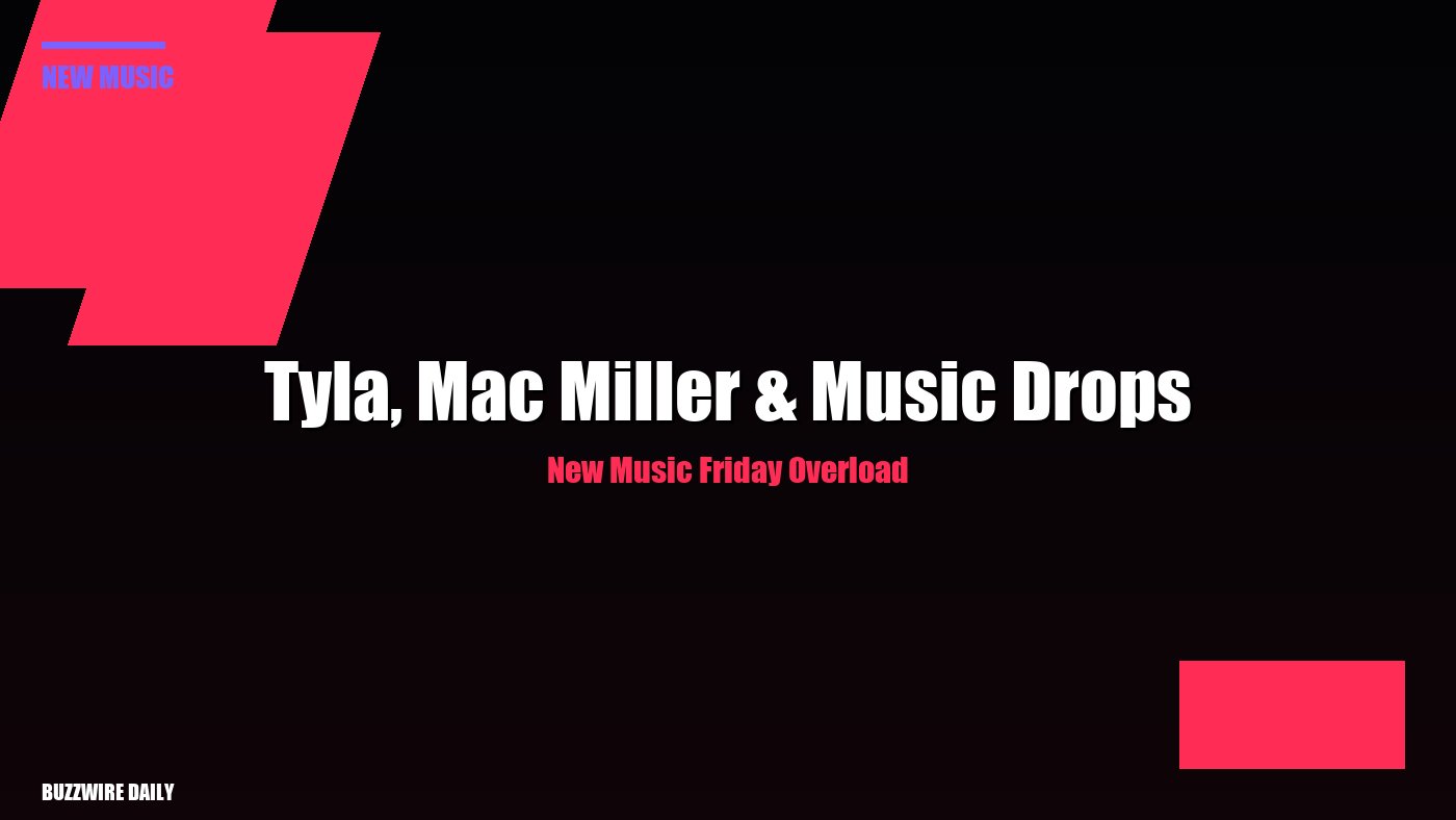 New Music Friday Overload: Tyla, Mac Miller & Music Drops