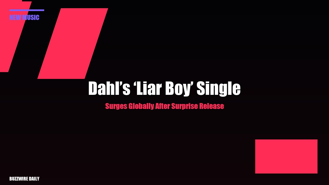 Dahl’s ‘Liar Boy’ Single Surges Globally After Surprise Release