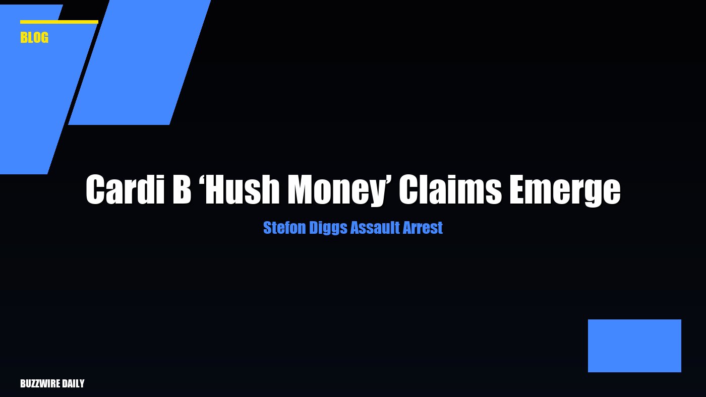 Stefon Diggs Assault Arrest: Cardi B ‘Hush Money’ Claims Emerge